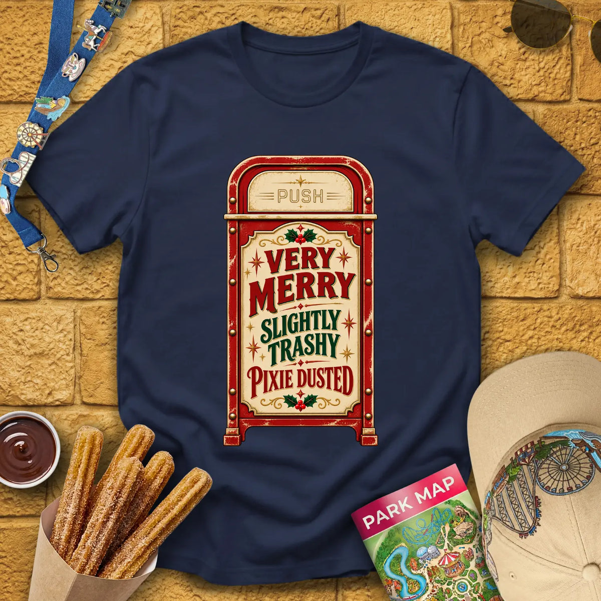 Merry & Trashy [Retro] T-Shirt