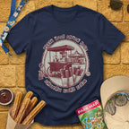 Pixie Dust Snack Tour [Grunge] T-Shirt for Theme Park Fans (Navy)