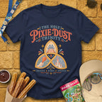 Pixie Dust Trinity [Boho] T-Shirt for Theme Park Fans (Navy)
