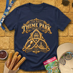 Theme Park Trinity [Elite] T-Shirt for Theme Park Fans (Navy)