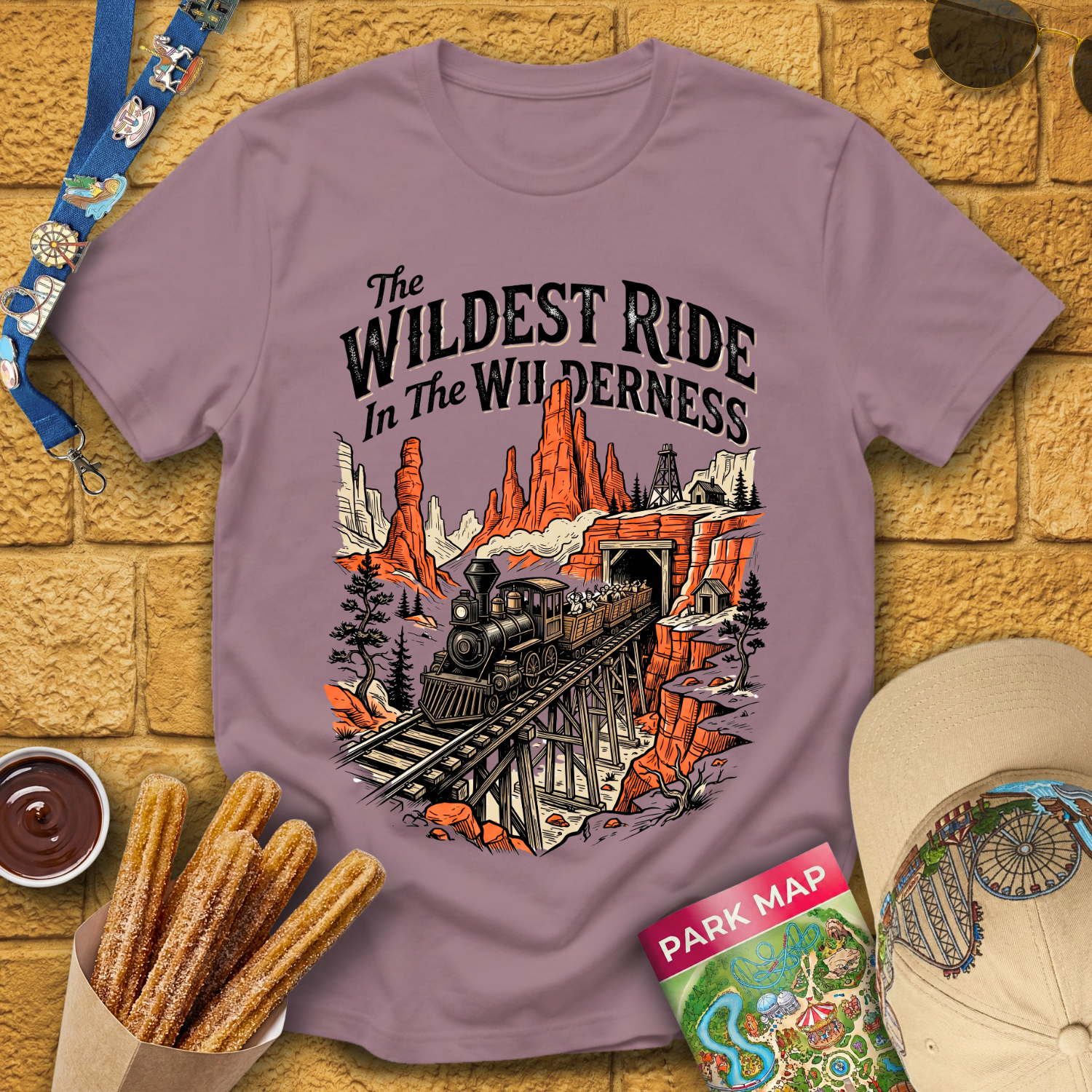 The Wildest Ride [Woodcut1] T-Shirt