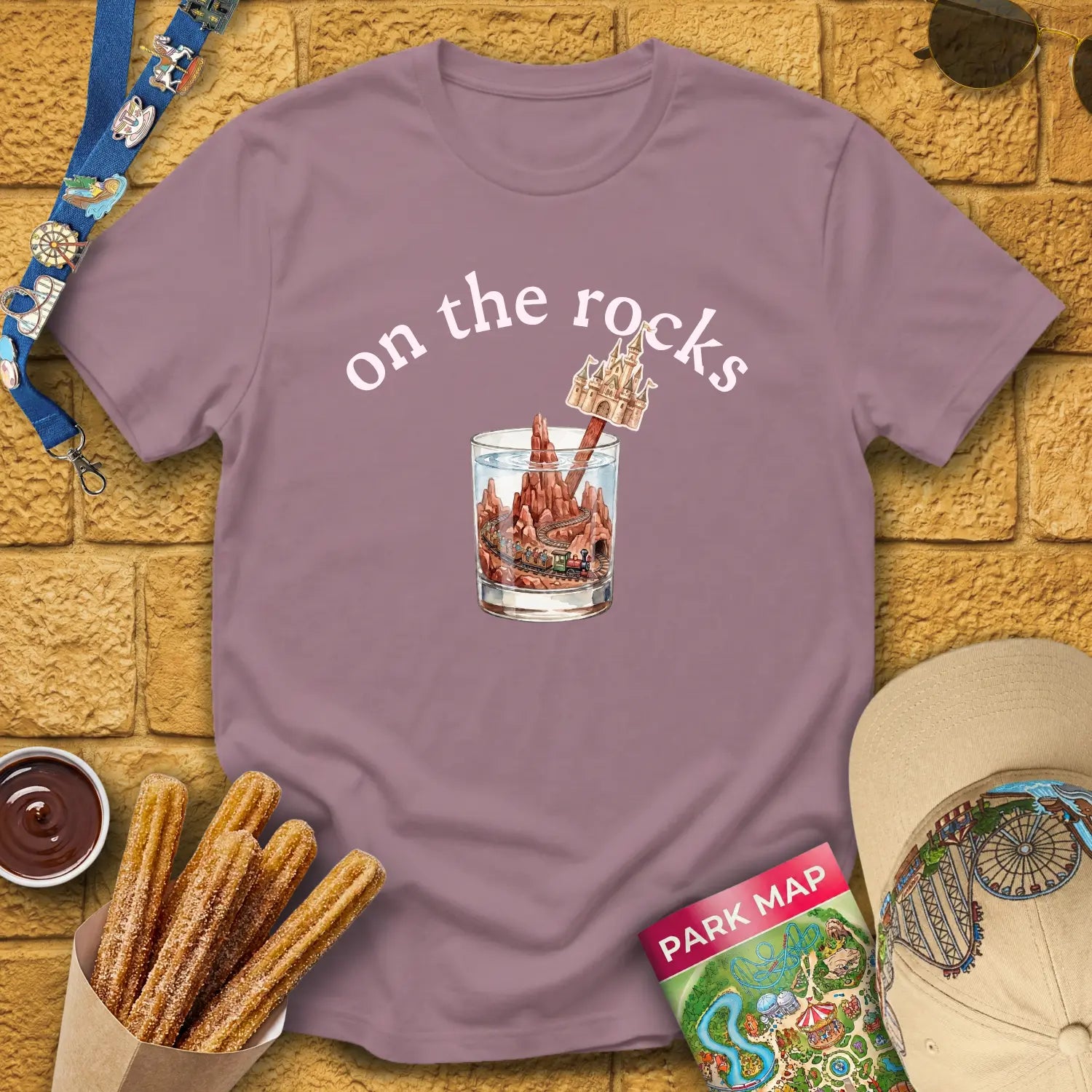 On The Rocks [Chic] T-Shirt