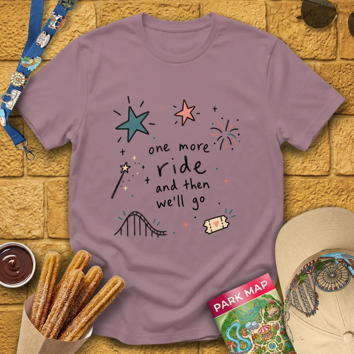 One More Ride [Doodle] T-Shirt