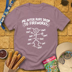 OW! Me After... [Sketch] T-Shirt for Theme Park Fans (Paragon)