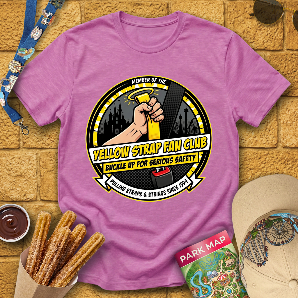 Yellow Strap Fan Club [ComicBadge] T-Shirt