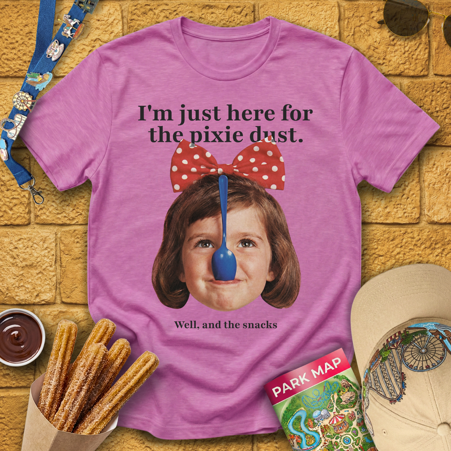 Here For Pixie Dust [Face] T-Shirt