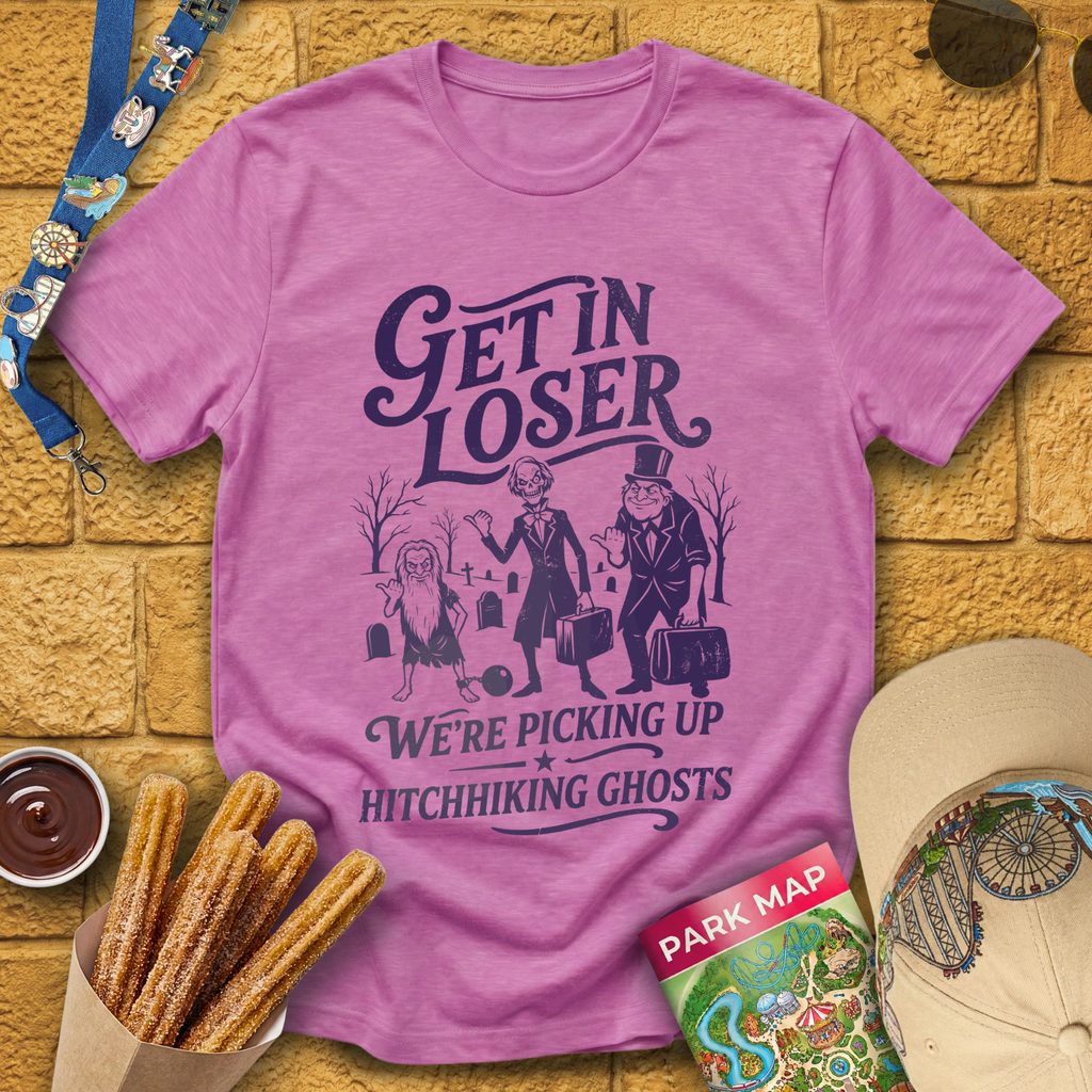 Get In Loser Ghosts [Retro] T-Shirt