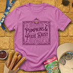 Pumpkins & Pixie Dust [Victorian] T-Shirt for Theme Park Fans (Heather Radiant Orchid)