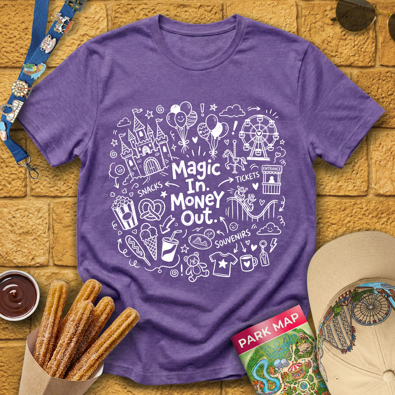 Magic In. Magic Out. [Doodle] T-Shirt