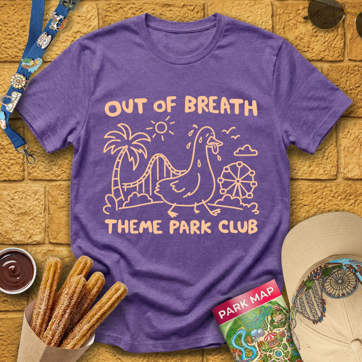 Out Of Breath [Doodle] T-Shirt