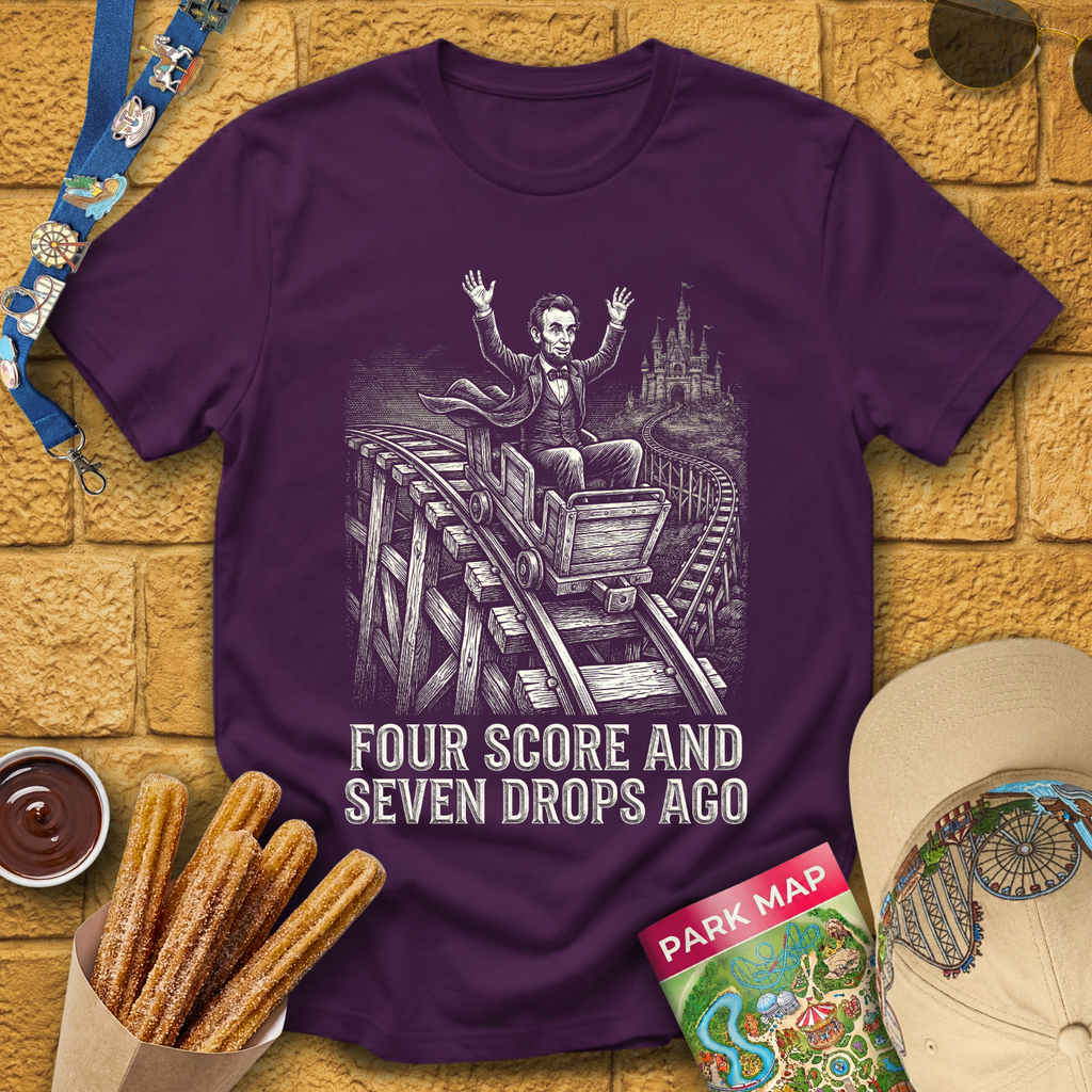 Seven Drops Ago [Woodcut] T-Shirt
