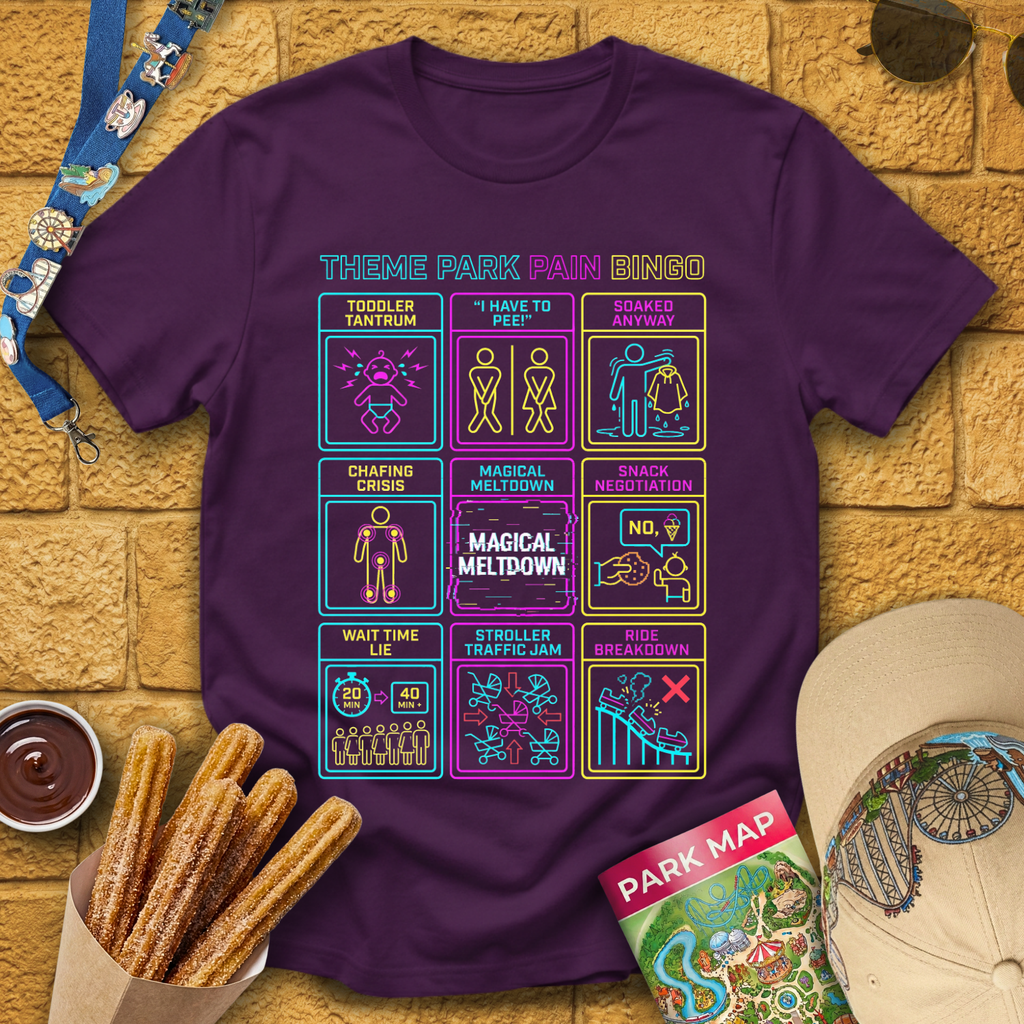 Theme Park Bingo [Arcade] T-Shirt