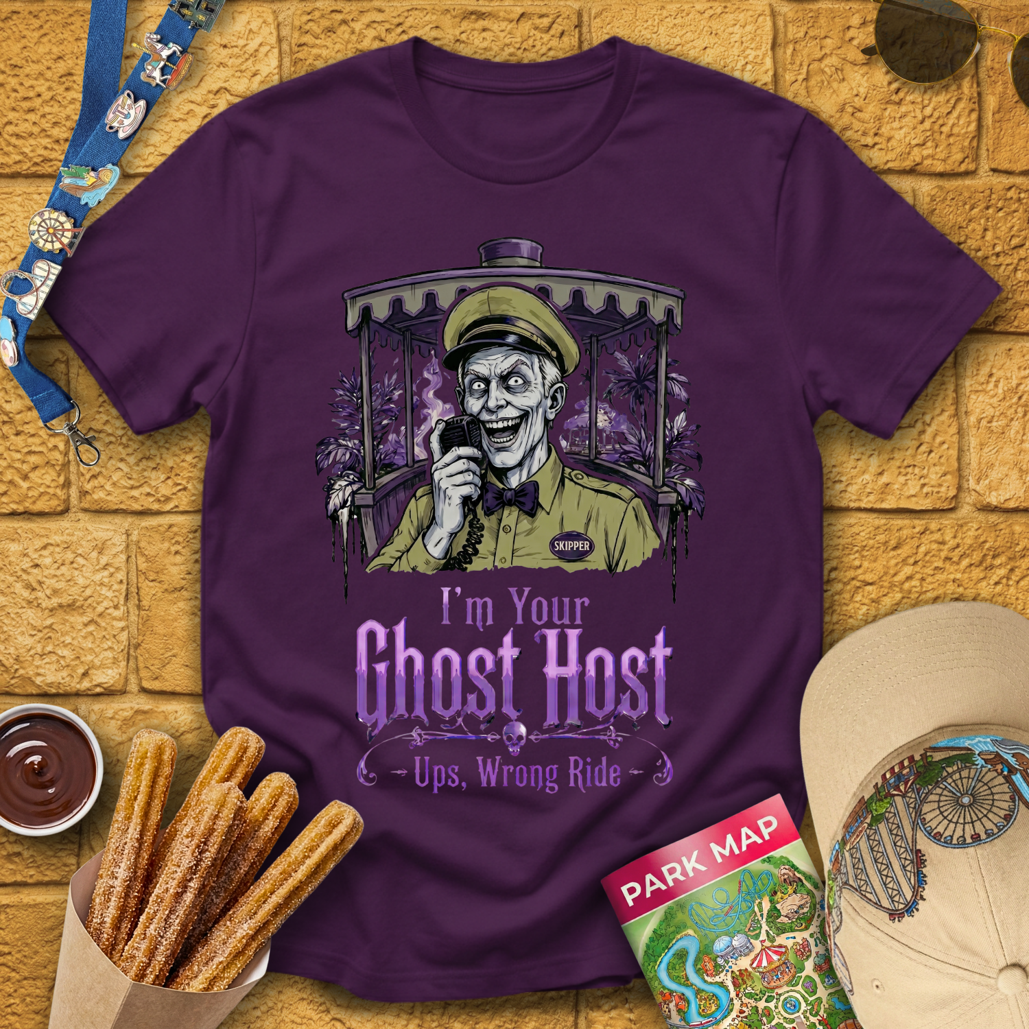 Ghost Host Skipper [Surreal] T-Shirt