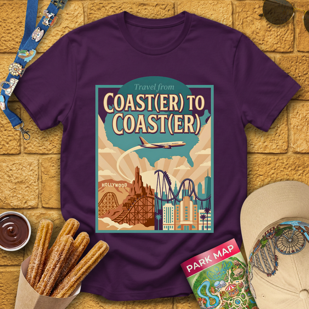 Coast(er) to Coast(er) [ElitePoster] T-Shirt