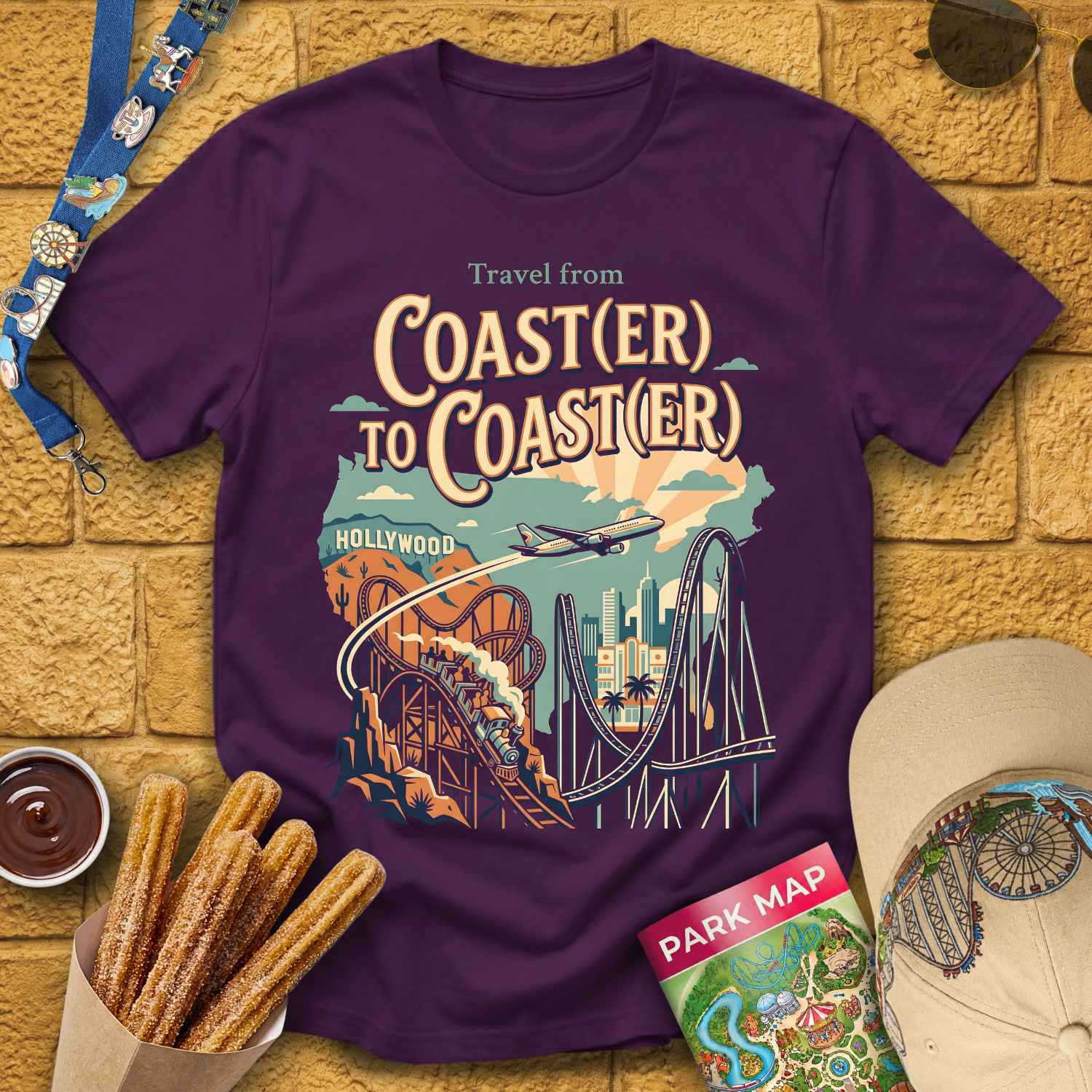 Coast(er) to Coast(er) [Vintage] T-Shirt