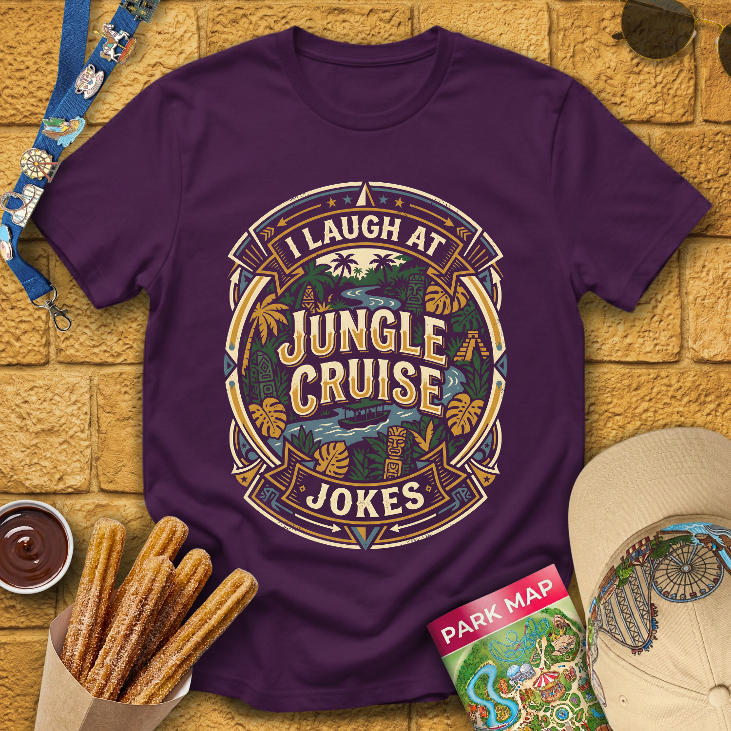 Jungle Cruise Jokes [TikiPop] T-Shirt