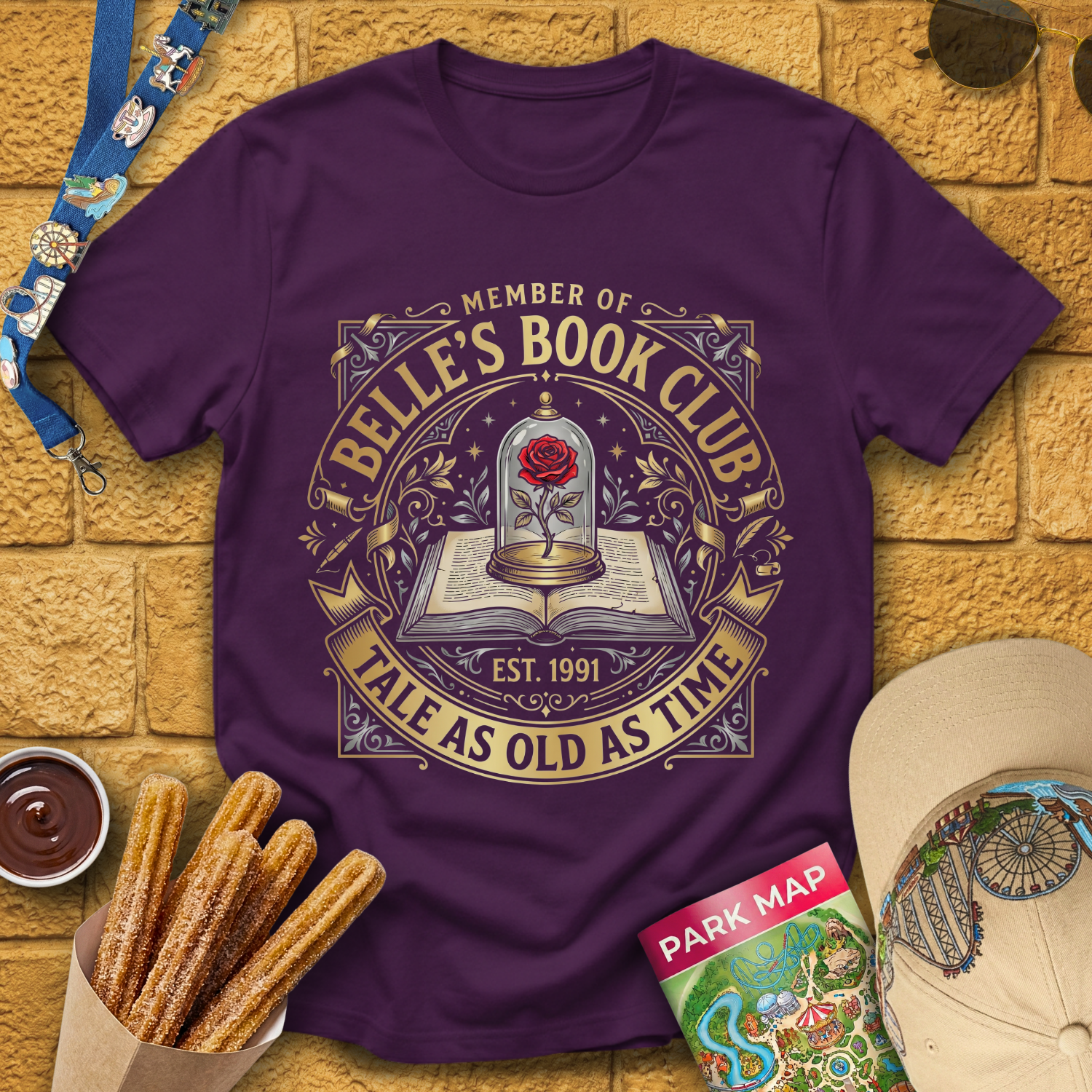 Belle's Book Club [GoldBadge] T-Shirt