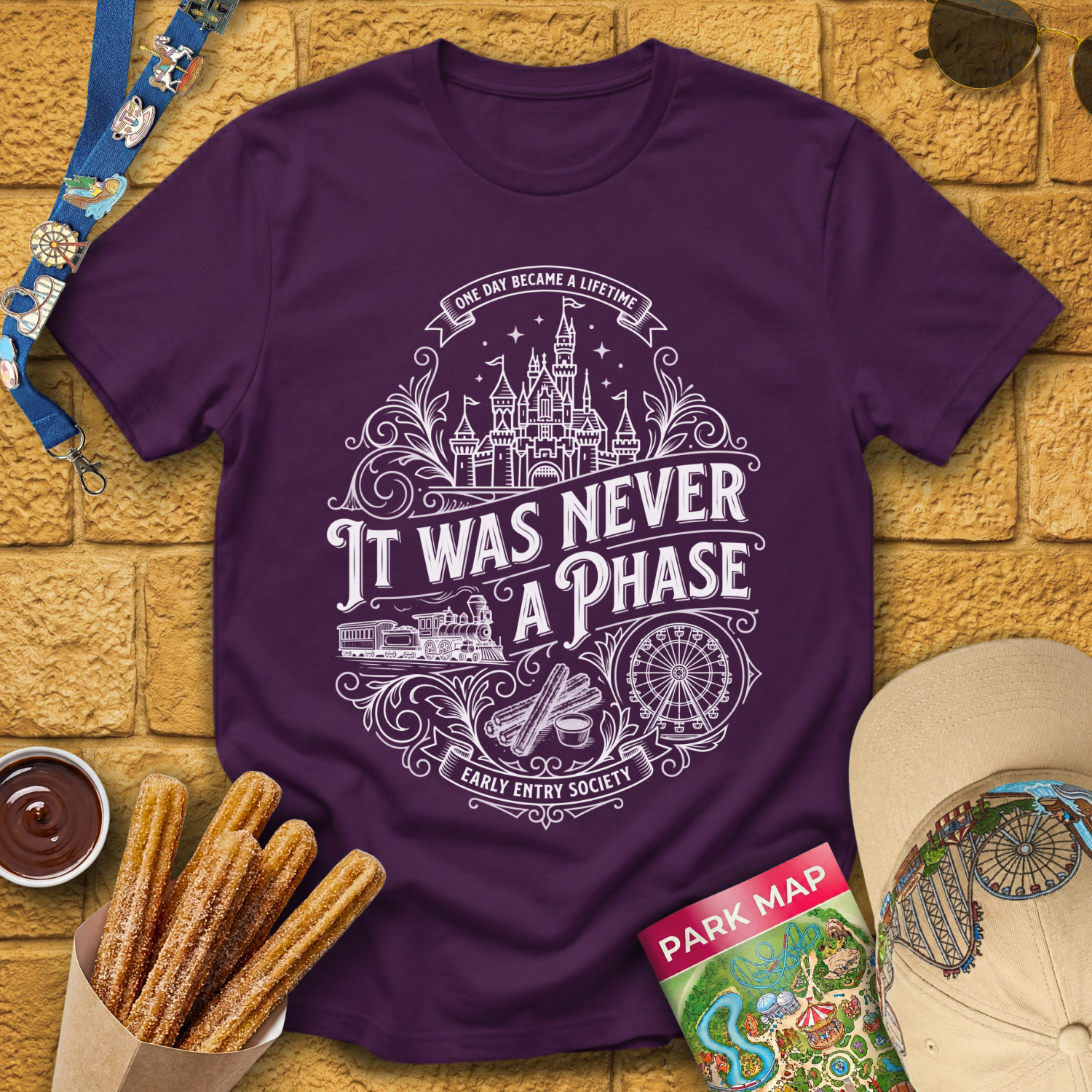 Never A Phase [VictorianOval] T-Shirt