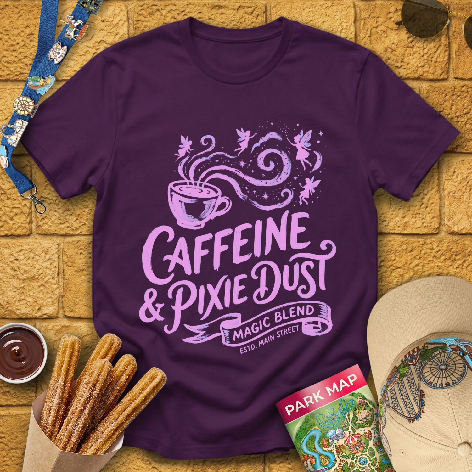 Caffeine & Pixie Dust [SleekBrush] T-Shirt