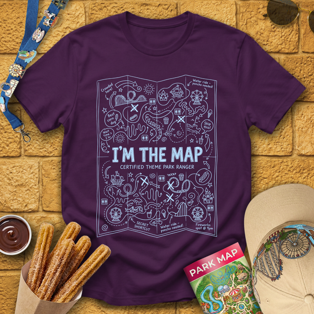 I'm The Map [ShapeDoodle] T-Shirt