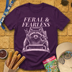 Feral&Fearless [Woodcut] T-Shirt