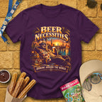 Beer Necessities [Cinematic] T-Shirt for Theme Park Fans (Purple)