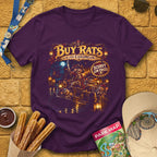 Buy Rats Caribbean [Cinematic1] T-Shirt for Theme Park Fans (Purple)