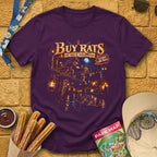 Buy Rats Caribbean [Cinematic2] T-Shirt for Theme Park Fans (Purple)