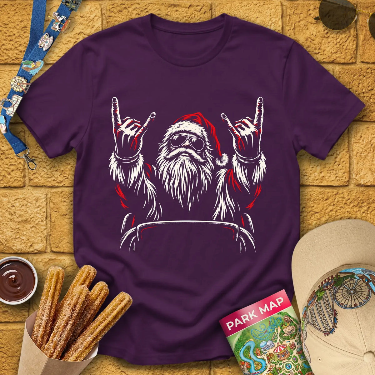 Coaster Santa [LinoArt] T-Shirt