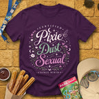 Pixie Dust S... [Artsy] T-Shirt for Theme Park Fans (Purple)