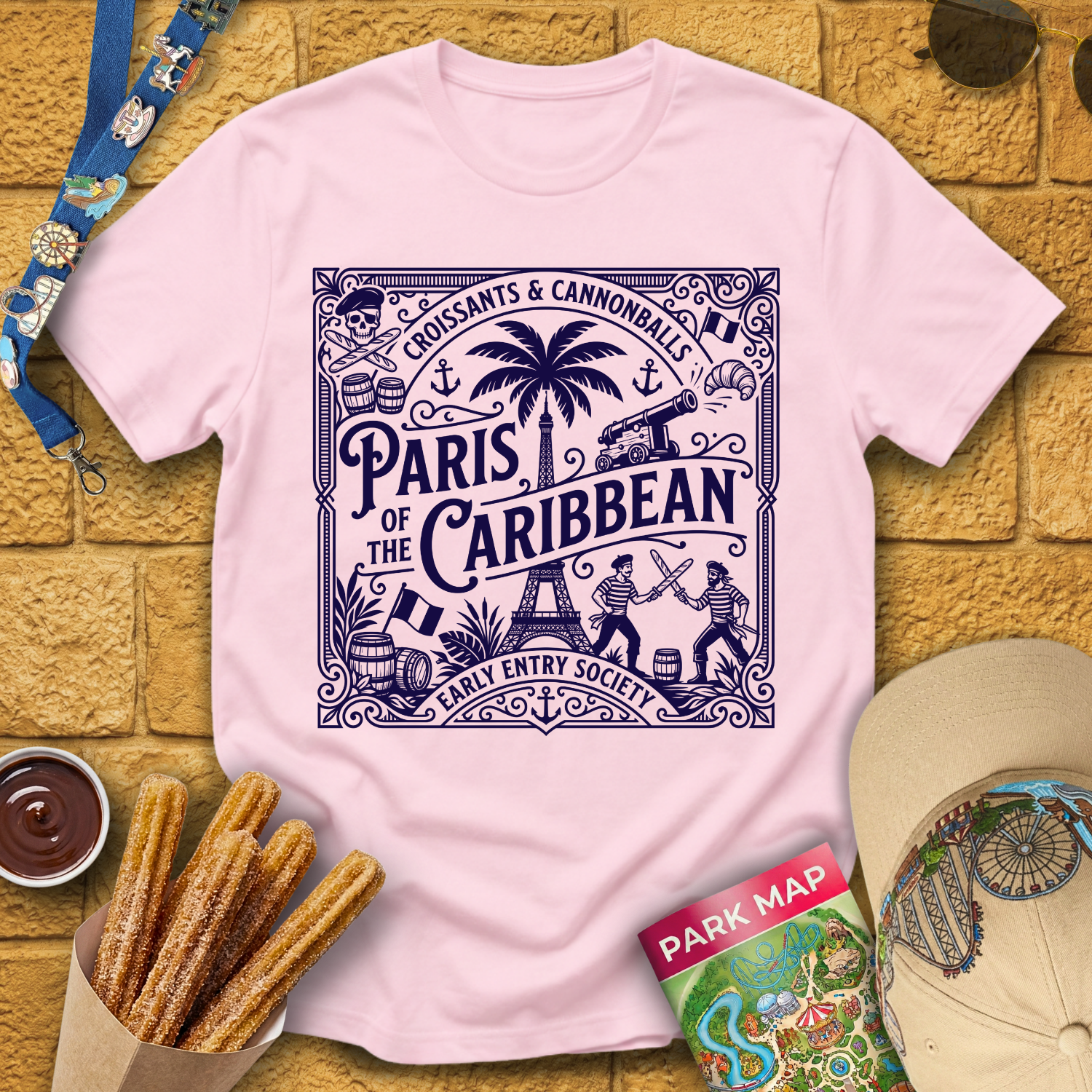 Paris Of The Caribbean [Victorian] T-Shirt