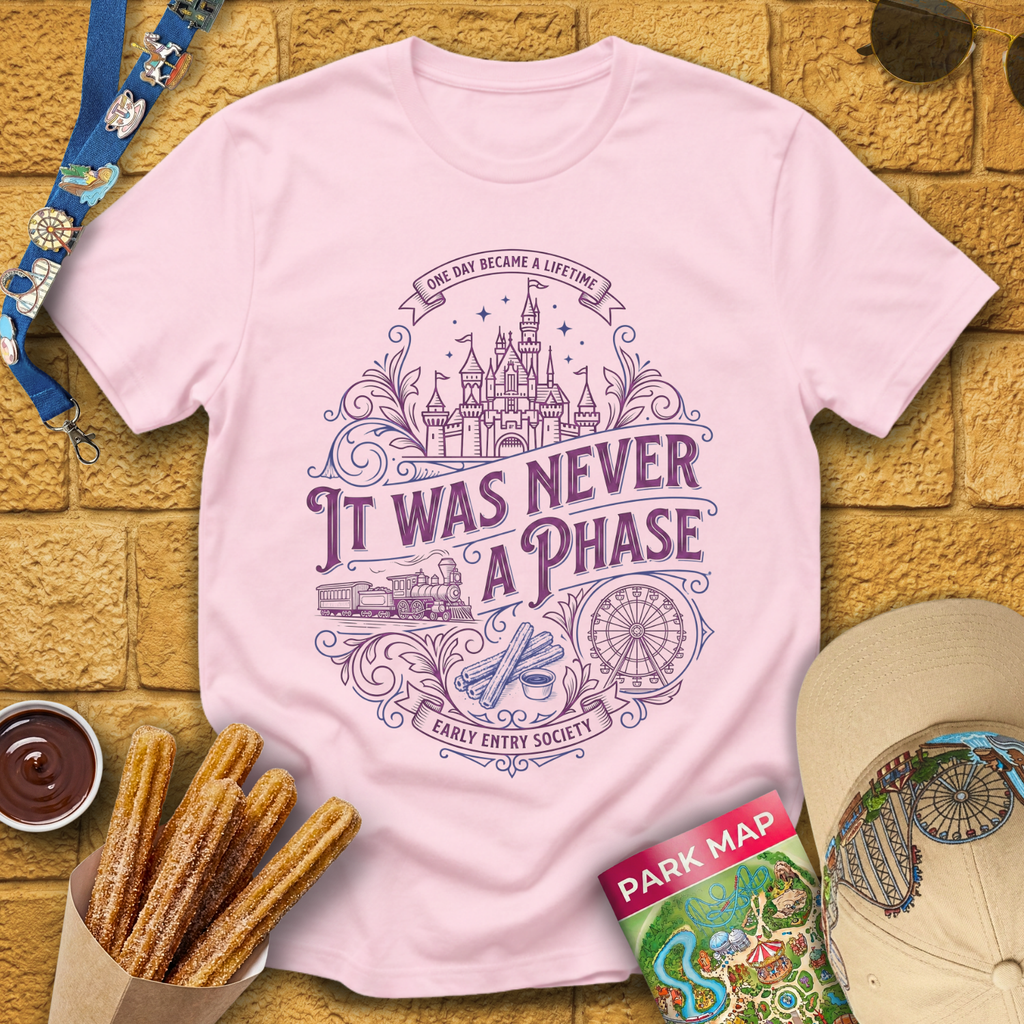 Never A Phase [VictorianOval] T-Shirt