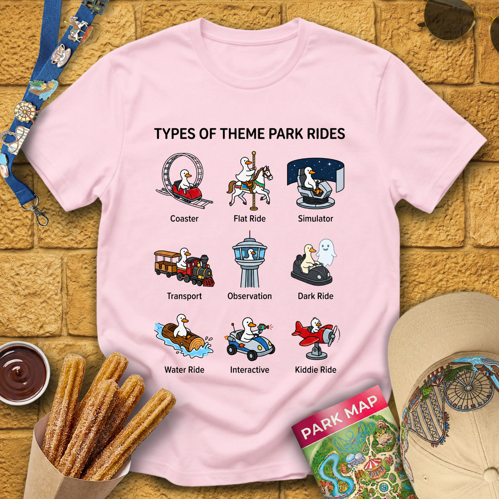 Types Of Rides [Goose] T-Shirt