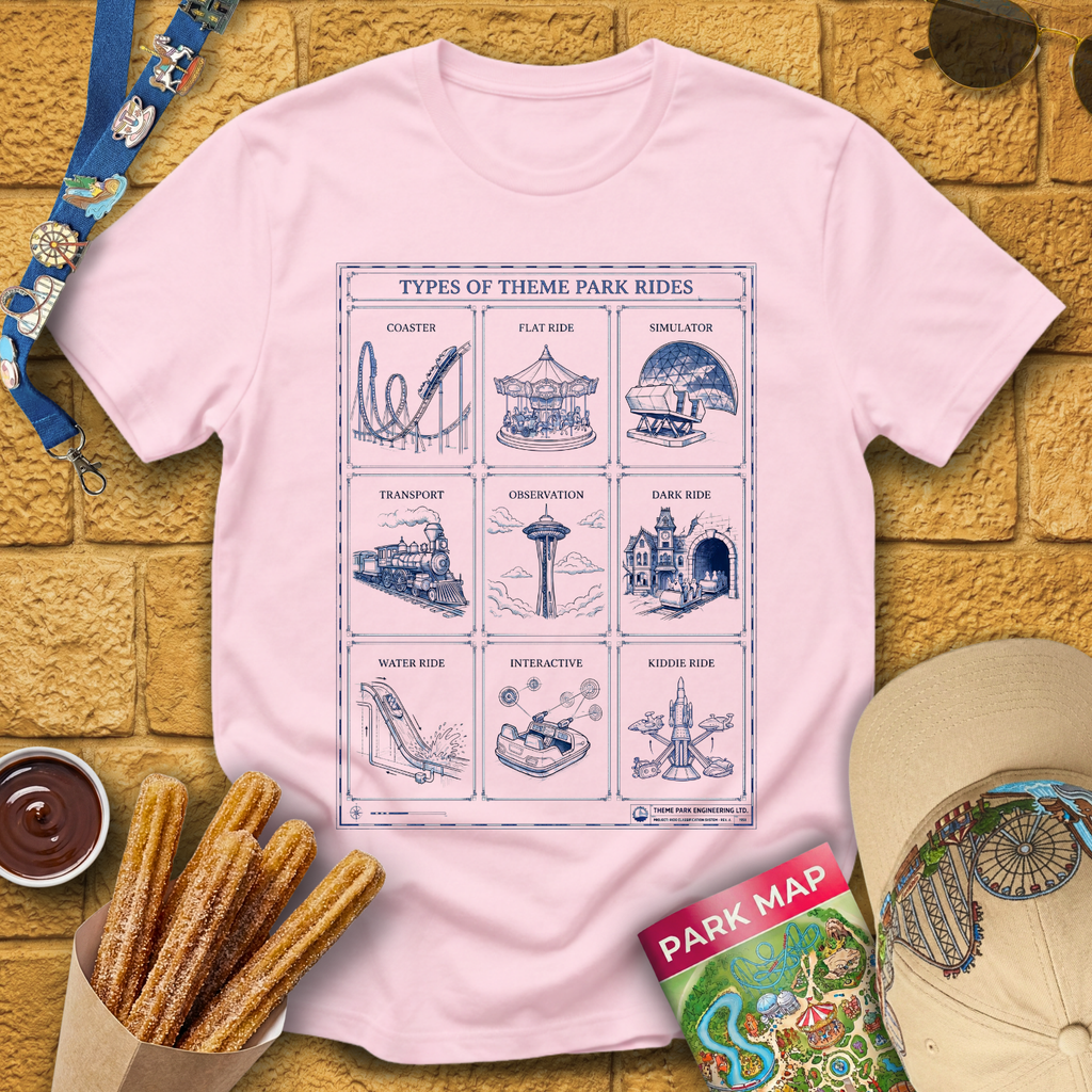 Types Of Rides [Techy] T-Shirt