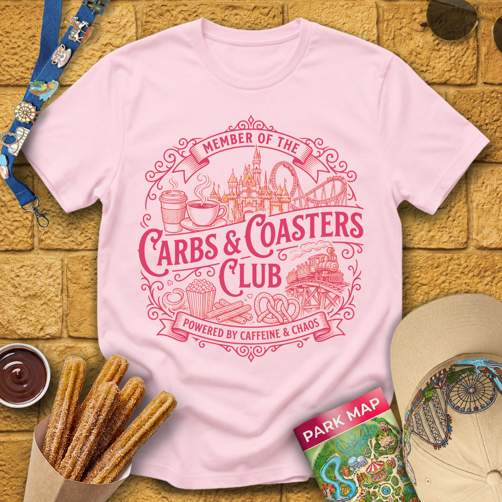 Carbs & Coasters Club [VictorianBadge] T-Shirt