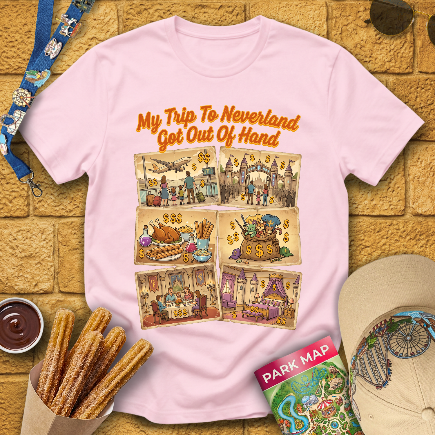 Neverland Out Of Hand [Postcard] T-Shirt