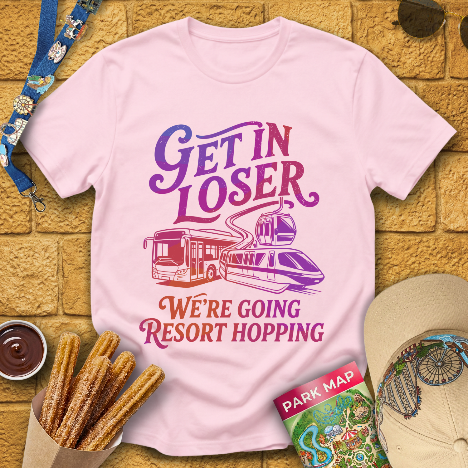 Get In Loser Hopping [Retro] T-Shirt