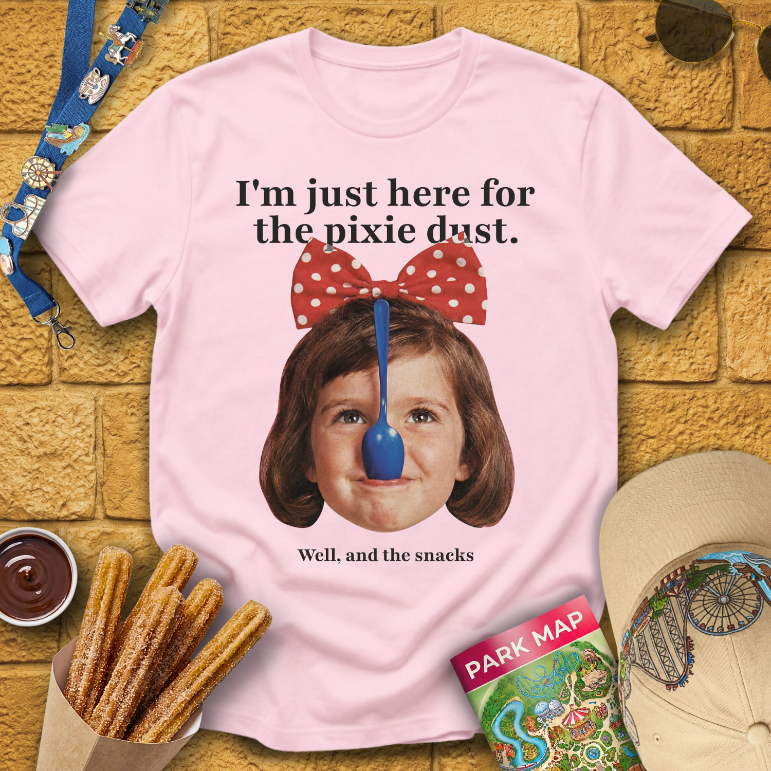 Here For Pixie Dust [Face] T-Shirt