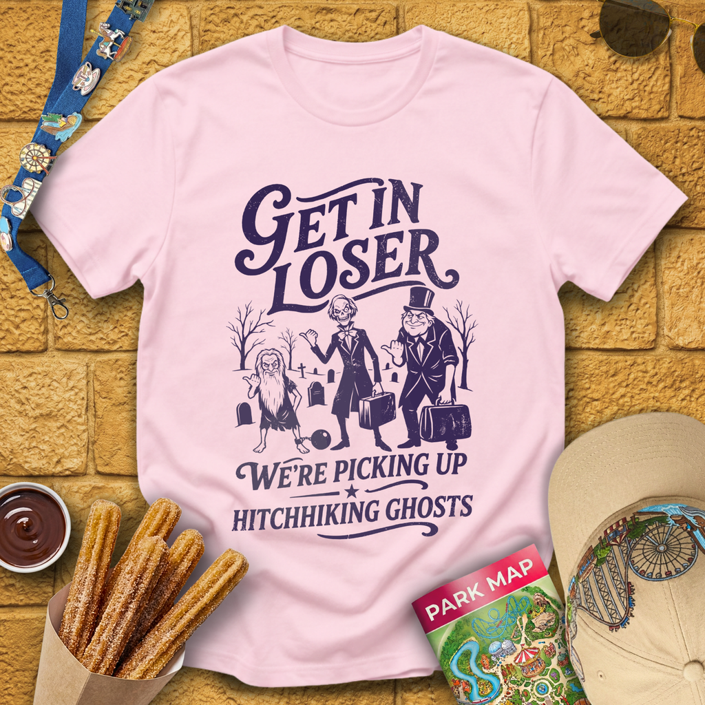 Get In Loser Ghosts [Retro] T-Shirt