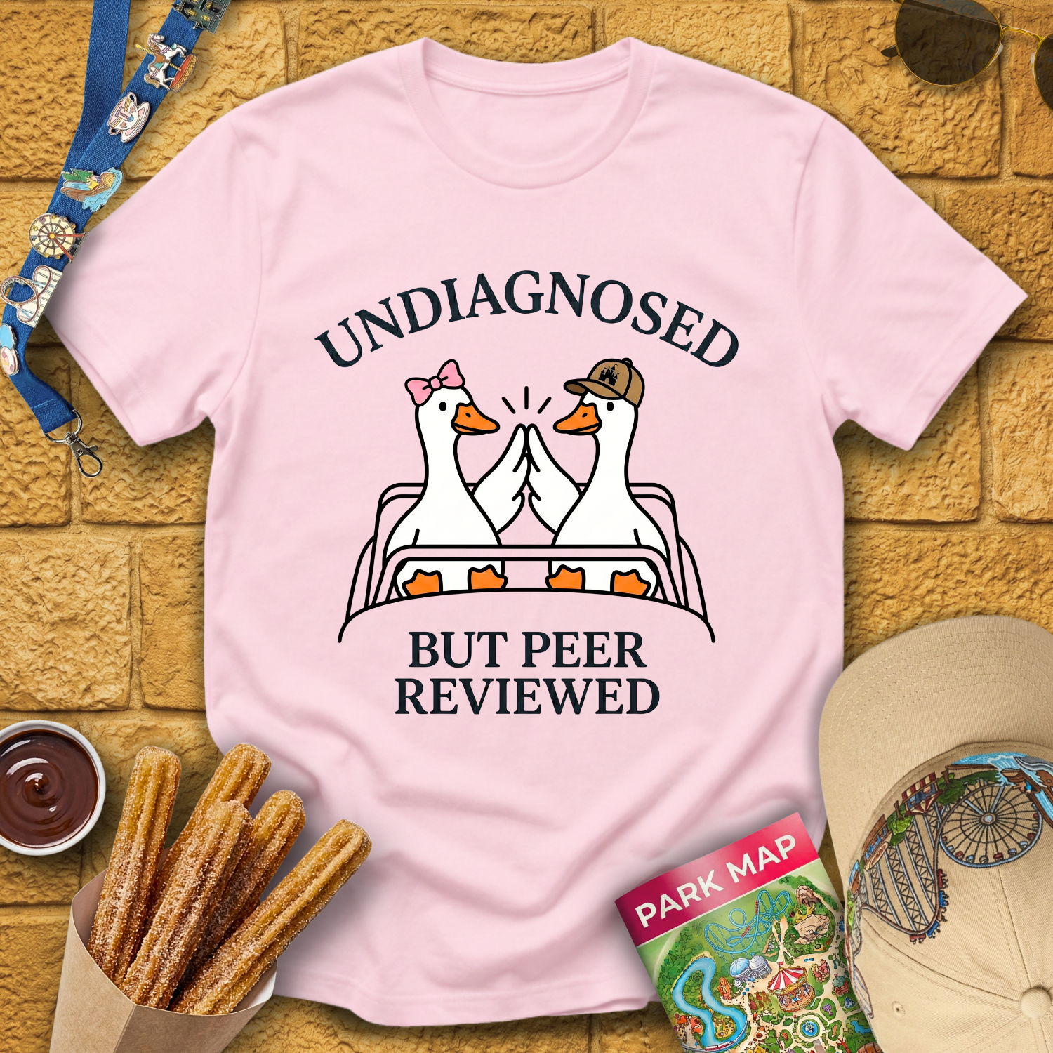 Undiagnosed Geese [Cartoon] T-Shirt