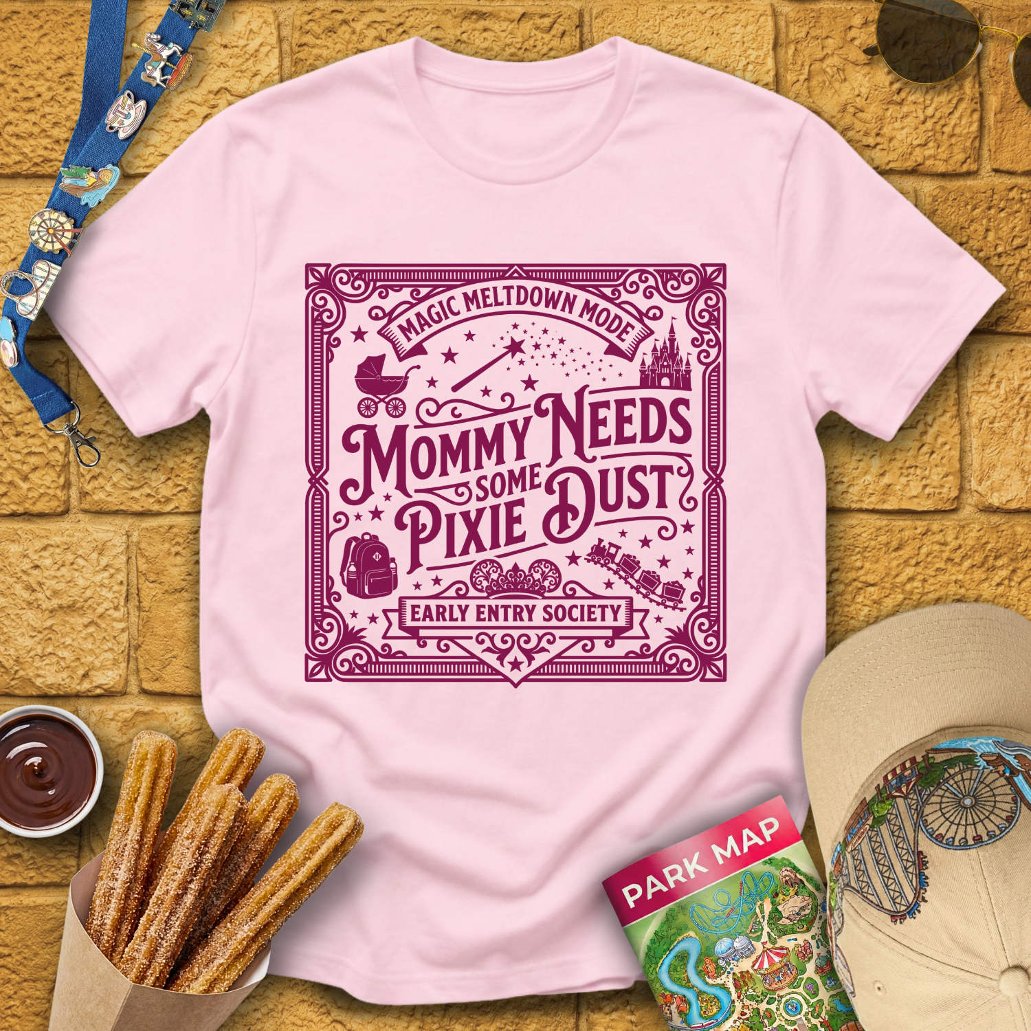 Mommy Needs Pixie Dust [Victorian] T-Shirt