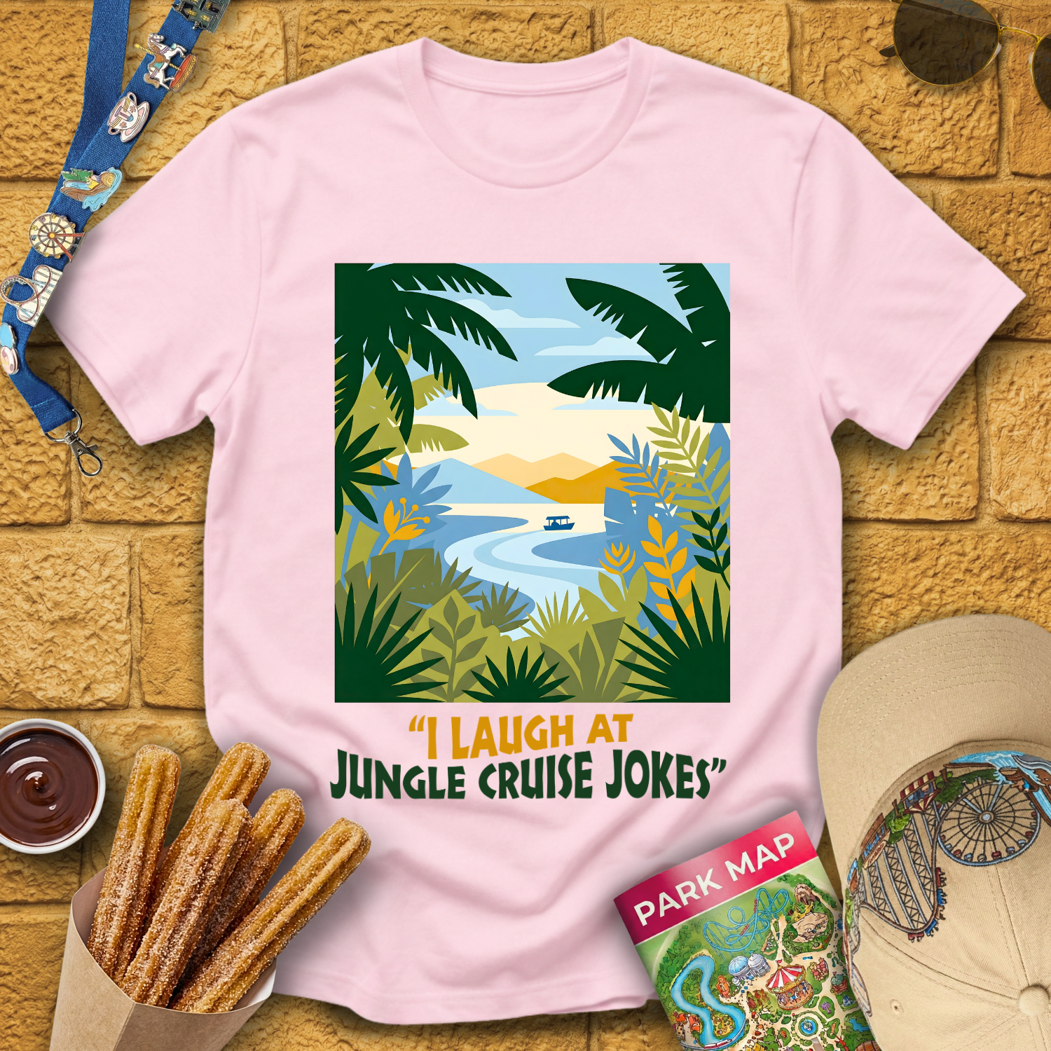 Jungle Cruise Jokes [FlatVec] T-Shirt