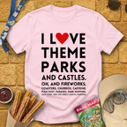 I Love Theme Parks T-Shirt