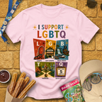 I Support LGBTQ [Americana] T-Shirt