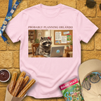Raccoon Planning Orlando [OilArt] T-Shirt