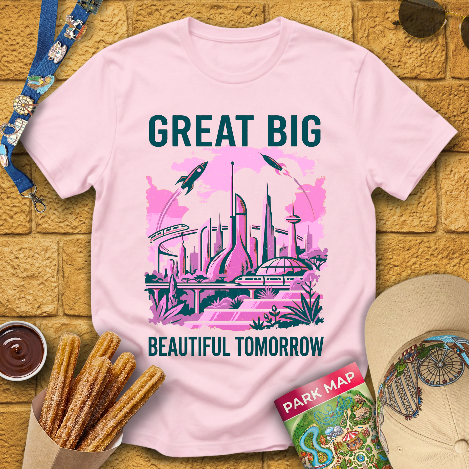 Great Big Beautiful Tomorrow [RetroIllu] T-Shirt