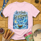 Let It Gogh [Artsy2] T-Shirt for Theme Park Fans (Light Pink)