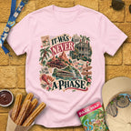 Never A Phase [Vox] T-Shirt for Theme Park Fans (Light Pink)