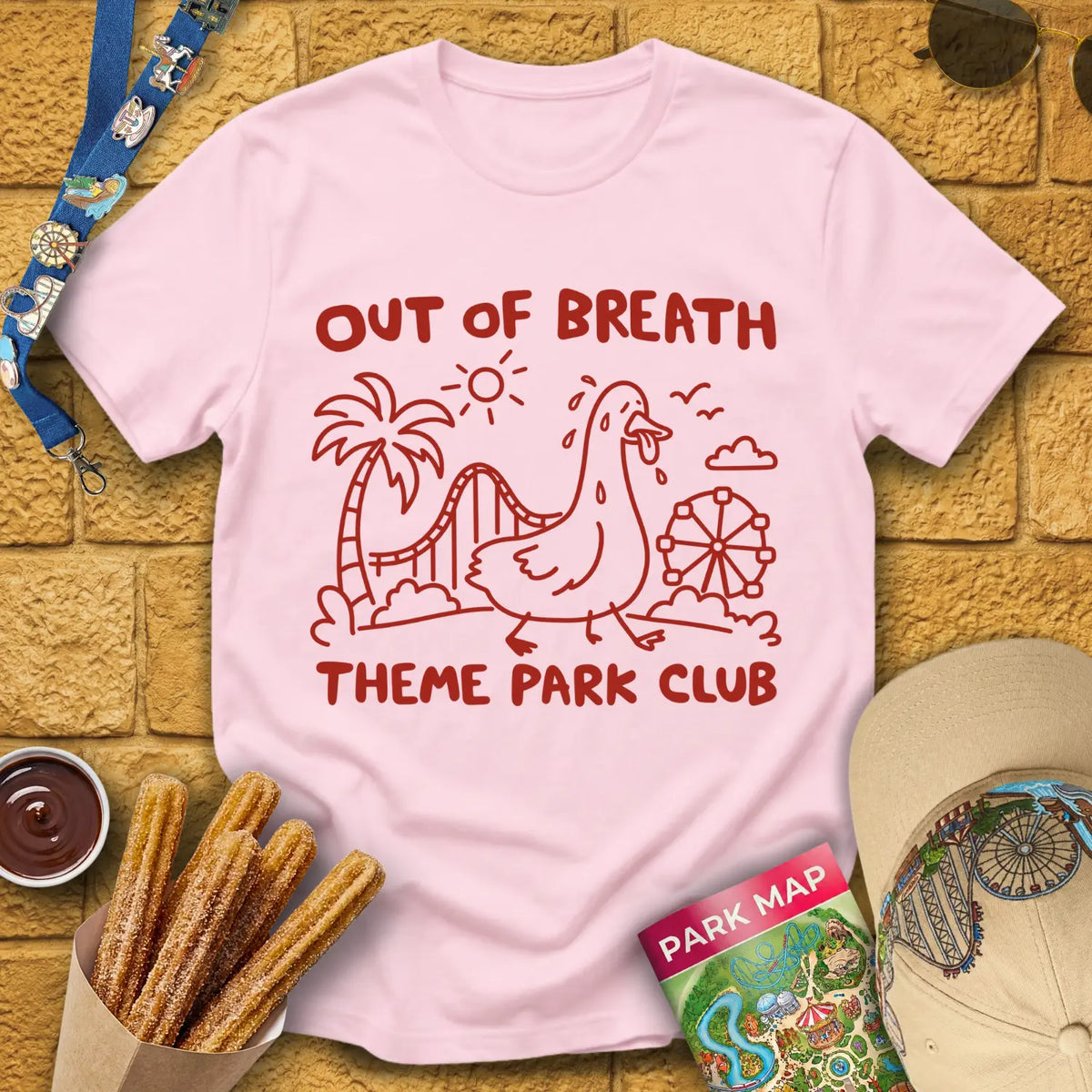 Out Of Breath [Doodle] T-Shirt