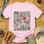 Theme Park Collage [FolkArt] T-Shirt